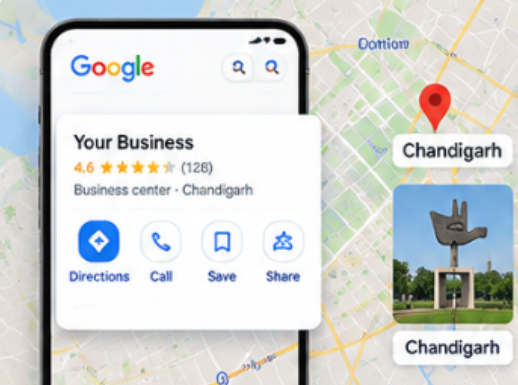 Digital Marketing Services in Chandigarh Local SEO and Google Maps visibility for Chandigarh businesses